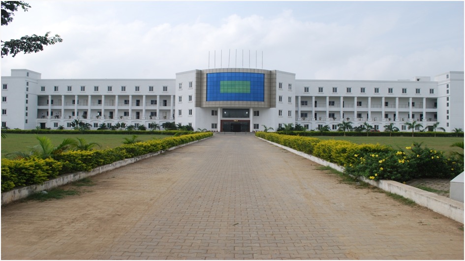 Campus library interior